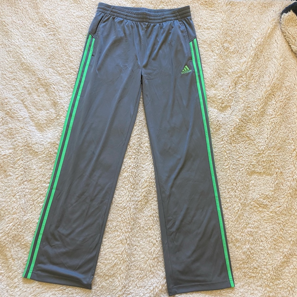 Women’s M ADIDAS Workout Joggers Sweatpants Gray